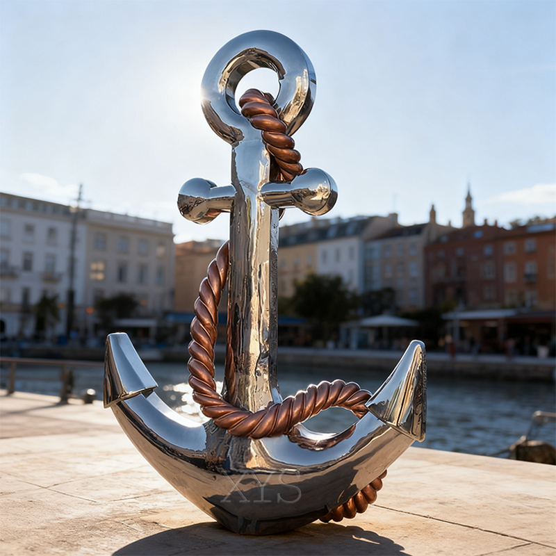 Set Sail Anchor-téma szobor